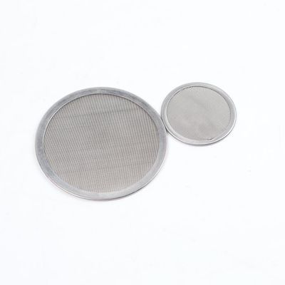 Dokumalı 25-250 Mikron 304 316 Paslanmaz Çelik Filtre Disk Filtresi Tel örgü ekran Pas geçirmez