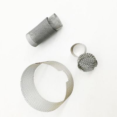 Kalınlığı 0,35-0,5 mm Paslanmaz Çelik Filtre Tüpleri Korozyona Karşı