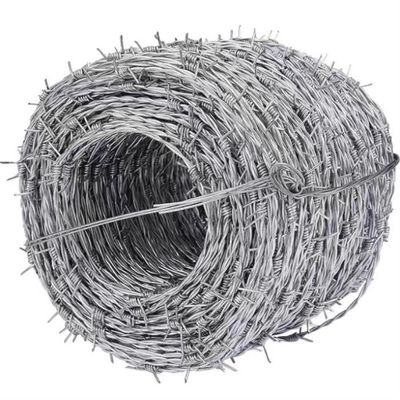 400m 500m Paslanmaz Çelik Tıraş Tel örgü Galvanize Geleneksel Dönüş