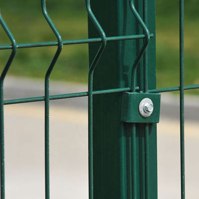 Yard Link Roll Top Kaynaklı Ağ Çit Pvc Kaplı Forti V Katlama Anti tırmanış