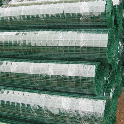 ISO9001 Sertifikalı Galvanizli PVC Kaplı Bahçe Tel Çitleri 50mm X50mm