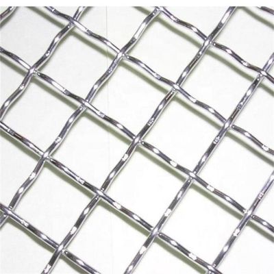 Dokunmuş Paslanmaz Çelik Yay Tel Kırık Gaz kare Tel Ağı 10mm 10x10 50x50