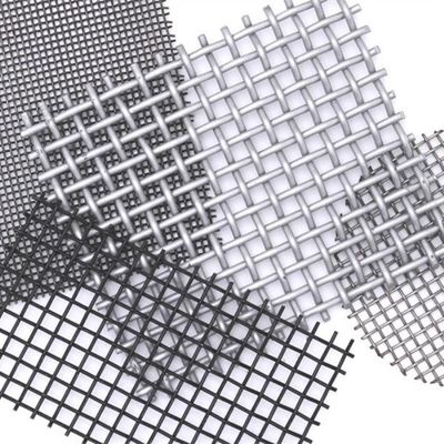 Yüksek Kaliteli 304 316 Paslanmaz Çelik Tel Örgü Filtre Net Ekran Bezi Metal Örgü Kare Tel Örgü Dokuma Örgü