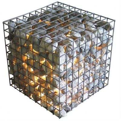 Bağ Çitleri için Kayak Tel Kafesleri 2x1x0.5m Galvanize Gabion Kutusu