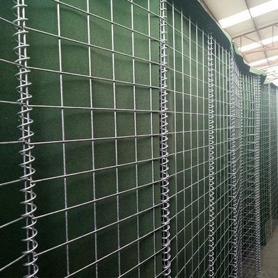 Ağır Güçlü Kum Duvarı Savunma Bariyeri Balistik Koruma kaynaklı Savunma Bariyeri