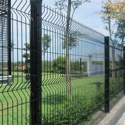 3d Eğri Eğri Galvanize Tel Çit /cerca De Malla De Alambre 3d