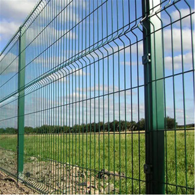 Galvanizli PVC kaplı Euro Tel Ağı Çit 3mm - 6mm korozyon direnci