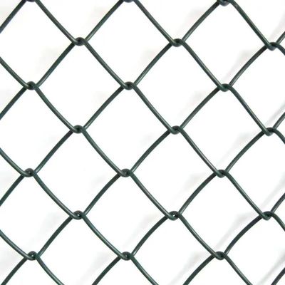 Zincir Bağ Çit Tel örgüsü Sıcak Diplenmiş Galvanizli PVC Kaplı Zincir Bağ Çit