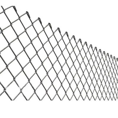 Üretici 8ft 6ft İnşaat Derecesi Mesh Cyclone 50x50mm PVC Kaplı Çit Zincir Bağ Çit