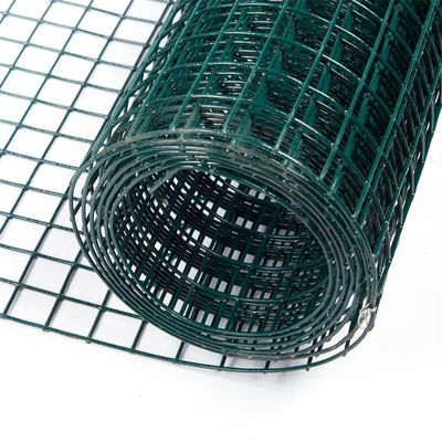 Sıcak Satış Donanım Kumaş 1/4 Inç Pvc kaynaklı tel örgüsü 36' X 100' Sıcak Dip Galvanizeli kaynaklı tel örgüsü rulo