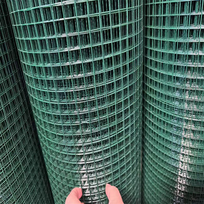 Euro Dış Bahçe Pvc Kaplı Tel Ağı Ruloları Kaynaklı Tel Kumaş