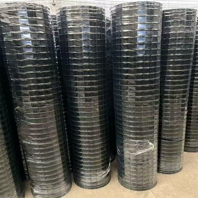 Açık Euro PVC Kaplamalı Kaynaklı Hasır Rulo Siyah Yeşil Hollanda Çiftlik Eskrim Bükme Kesme Çelik Hasır için