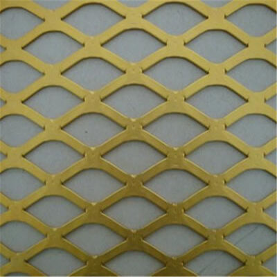 Gelişmiş Genişletme Metal Mesh Panelleri Çit ve İnşaat için Perforasyonlu Paslanmaz Çelik Alüminyum Yaprakları