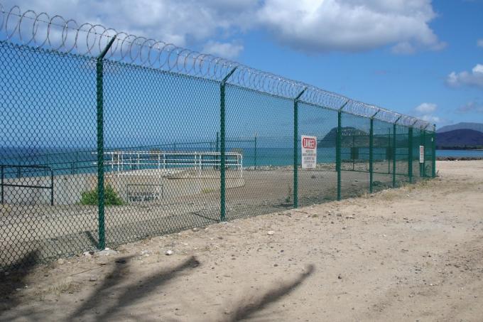 100ft 50ft 8ft 6ft Galvanizli Zincir Bağ &Ccedil;it Ruloları 2.0mm Cyclone Mesh &Ccedil;it 1