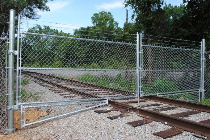 100ft 50ft 8ft 6ft Galvanizli Zincir Bağ &Ccedil;it Ruloları 2.0mm Cyclone Mesh &Ccedil;it 3