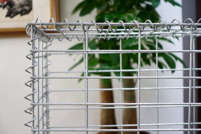 &Ccedil;inko kaplı kablo &ouml;rg&uuml;s&uuml; Gabion Box Garden Gabion Stone Cage Anti Rust 2