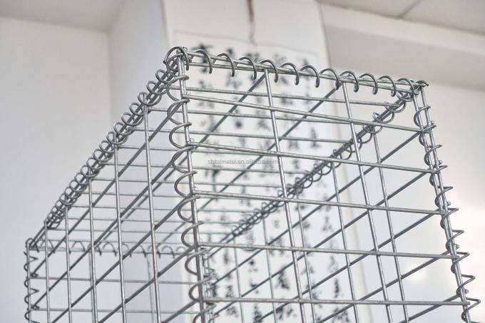 &Ccedil;inko kaplı kablo &ouml;rg&uuml;s&uuml; Gabion Box Garden Gabion Stone Cage Anti Rust 3