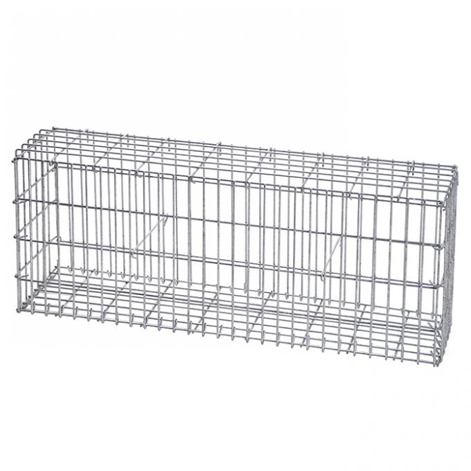 Hot Dipped Galvanized 4mm Welded Wire Mesh Gabion Box for Retaining Wall 0