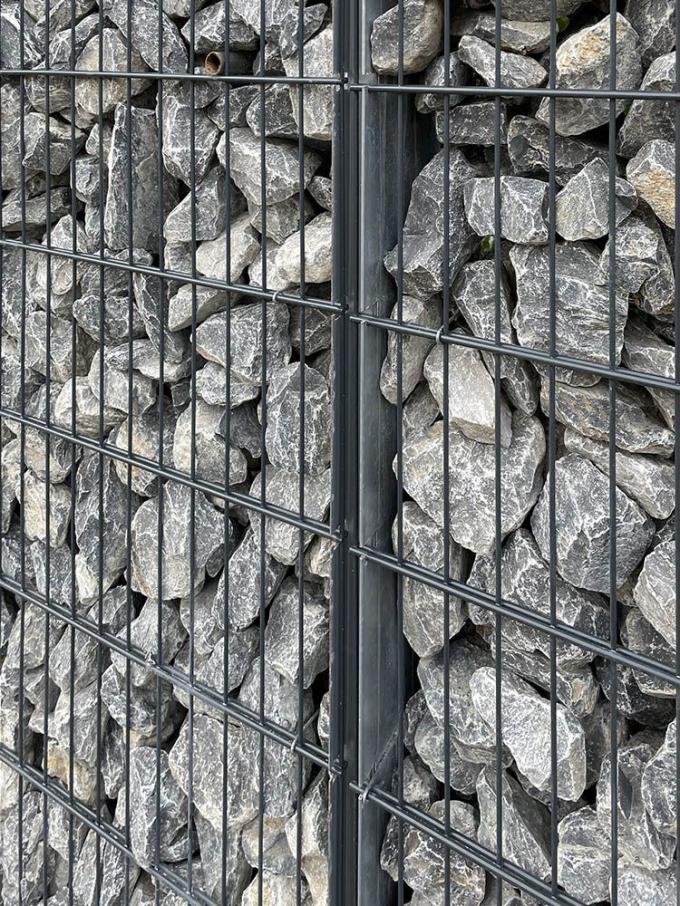 &Ccedil;inko kaplı kablo &ouml;rg&uuml;s&uuml; Gabion Box Garden Gabion Stone Cage Anti Rust 12