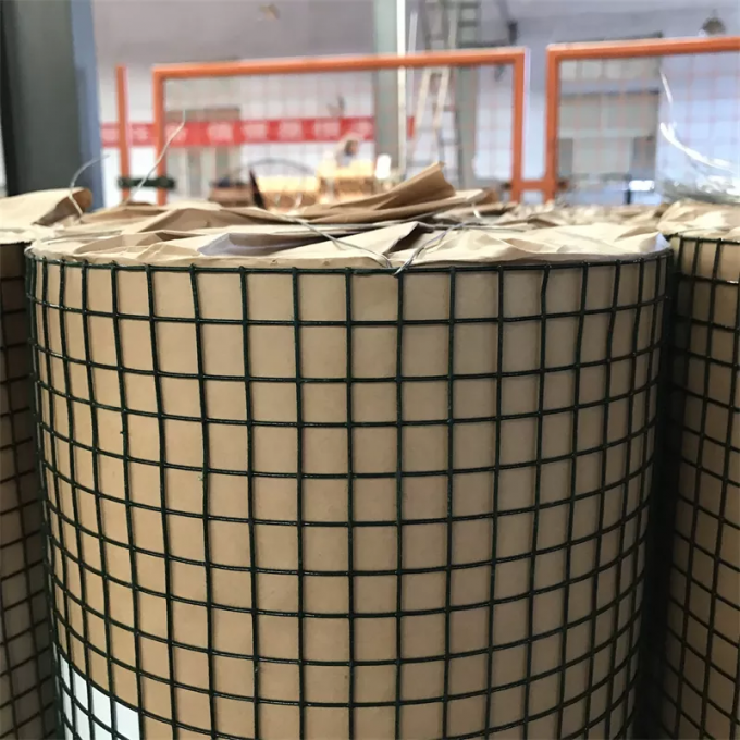 5-50m Uzunluk BWG12 Tavşan Kafesleri i&ccedil;in PVC Kaynaklı Tel Ağı Ruloları Tavuk Kul&uuml;b&uuml; 6