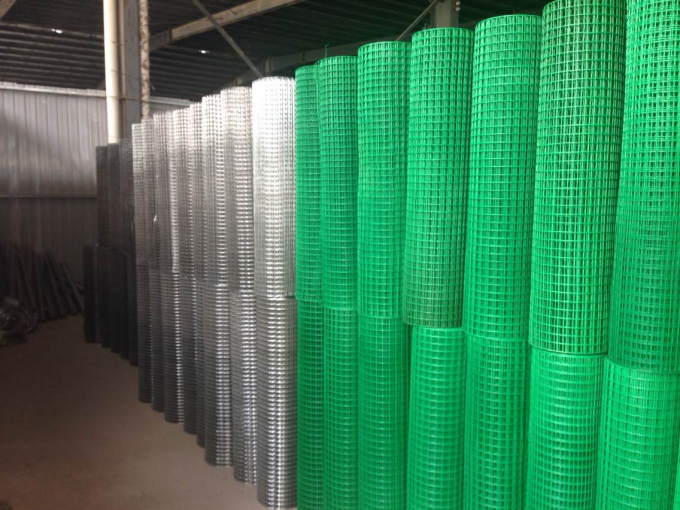 5-50m Uzunluk BWG12 Tavşan Kafesleri i&ccedil;in PVC Kaynaklı Tel Ağı Ruloları Tavuk Kul&uuml;b&uuml; 8