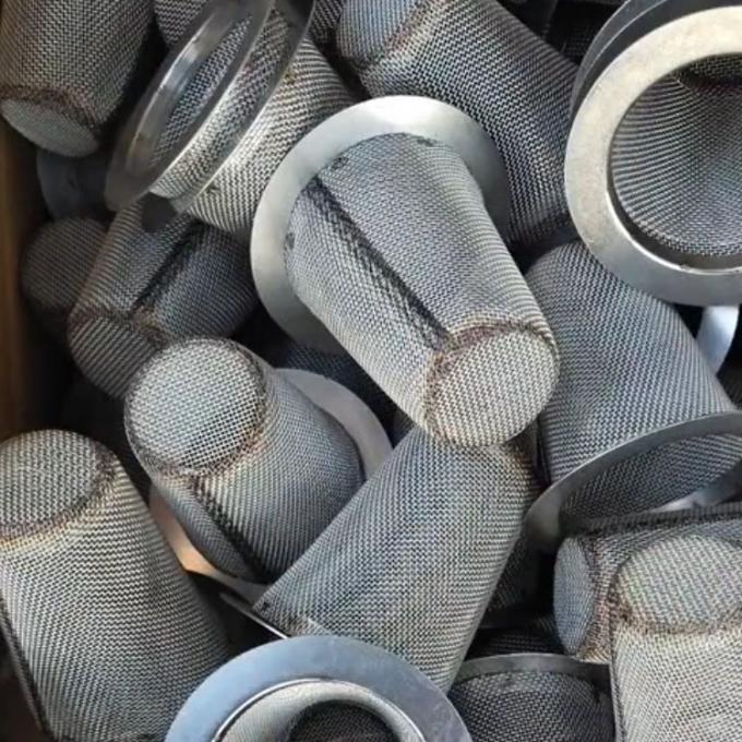 Su Filtresi i&ccedil;in &Ouml;zel Paslanmaz &Ccedil;elik 304 316 Filtre Ekran Tel Ma&ccedil;ı 20-100 Mikron Yuvarlak Filtre Disk 10