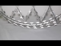 Galvanizli Kaynaklı Jiletli Hasır Tırmanma Önleyici Dikenli Kaynaklı Hasır Çit