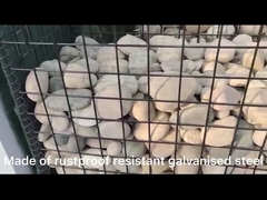 Gabion Basket Mesh Galvanizli Kaynaklı Gabion Kutusu 2*1*1 Kaynaklı Kafesli Kaynaklı Kafesli