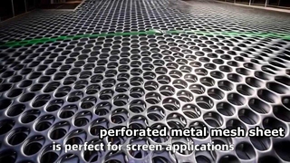 Delikli Metal Mesh